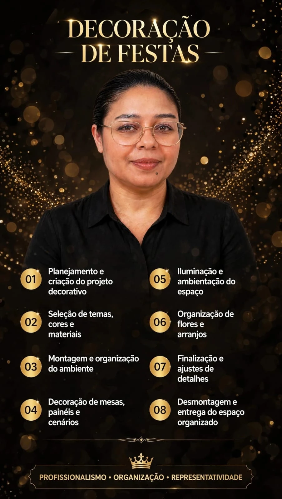 Érika Bezerra — serviços de decoração de festas
