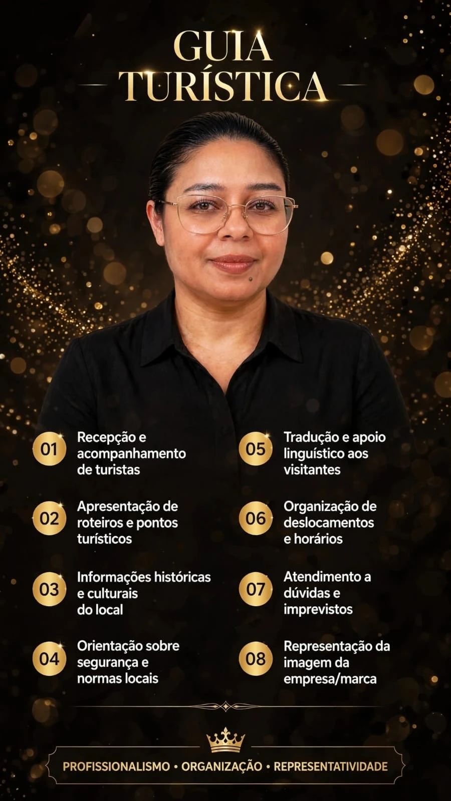 Érika Bezerra — serviços de guia turística